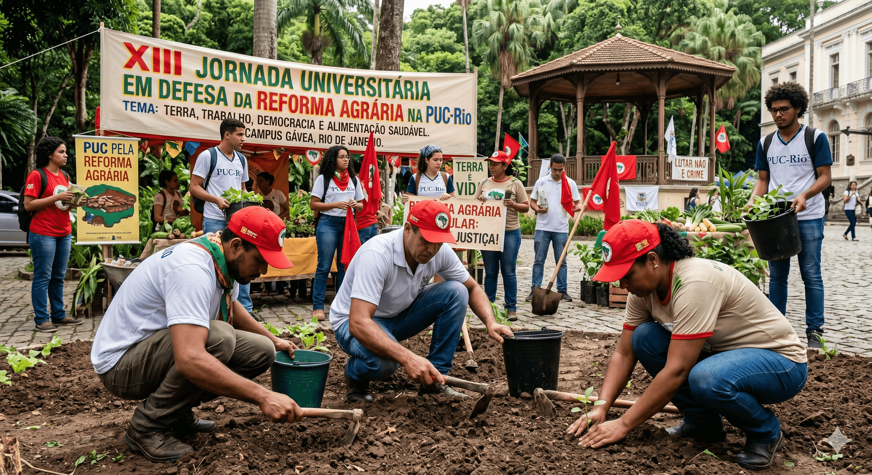XIII Jornada Universitária em Defesa da  Reforma Agrária na PUC-Rio