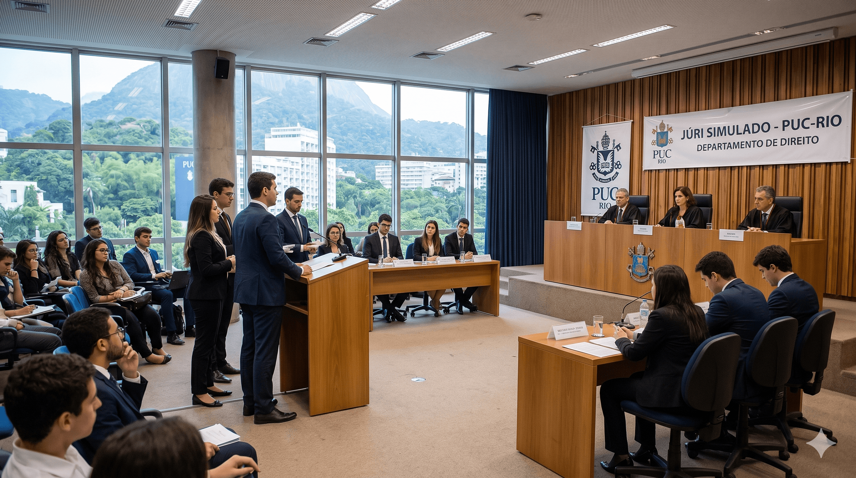 Simulado Tribunal do Júri na PUC-Rio!
