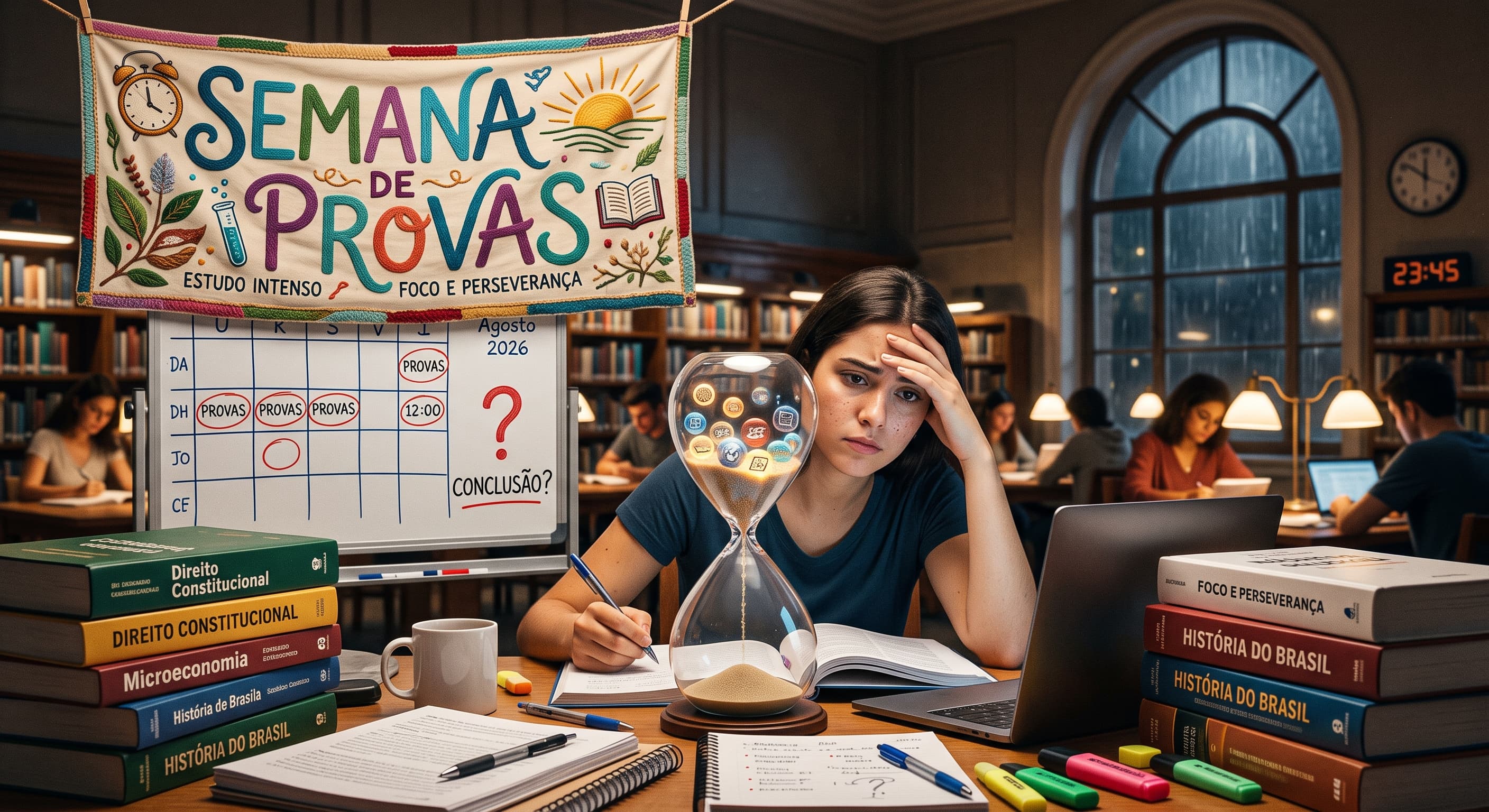 A Semana de Provas está chegando
