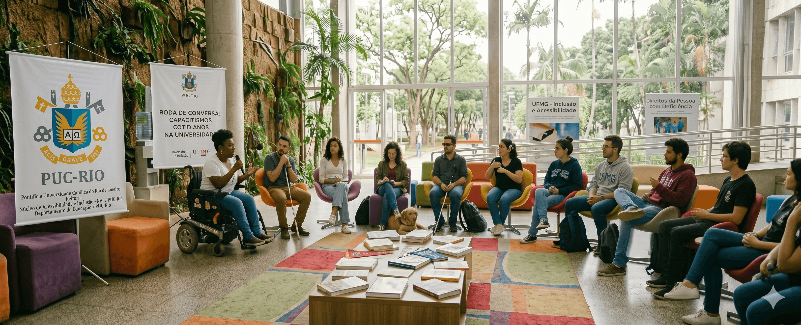 Você já refletiu sobre isso? Os capacitismos cotidianos na convivência universitária: roda de conversa